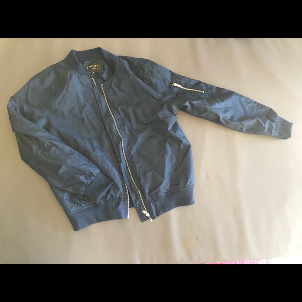 Blue bomber jacket - Picture 4 of 8